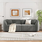 Christopher Knight Home - Divano curvo Allegra Sculptural 87