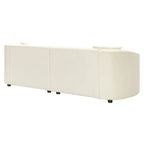 Christopher Knight Home - Divano curvo Allegra Sculptural 87