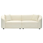 Christopher Knight Home - Divano curvo Allegra Sculptural 87