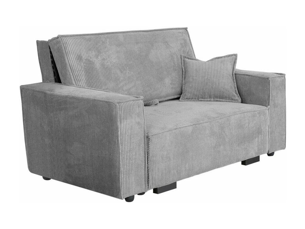 Divano letto grigio, 85 x 152 x 98 cm