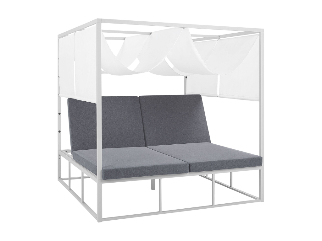 Letto in metallo bianco - dlz1766570934234