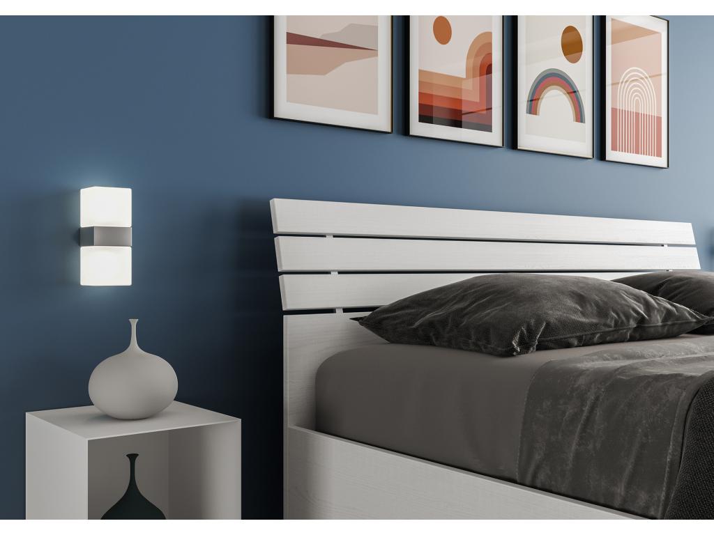 Letto bianco, 160 x 200 cm