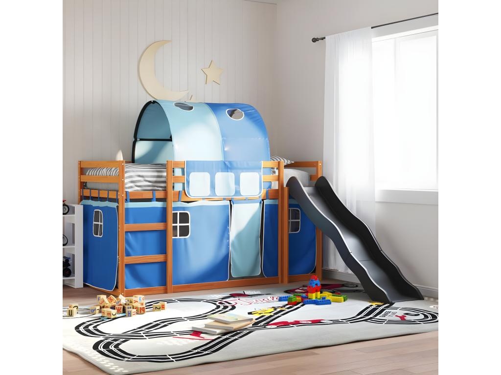 Letto blu, 90 x 190 cm