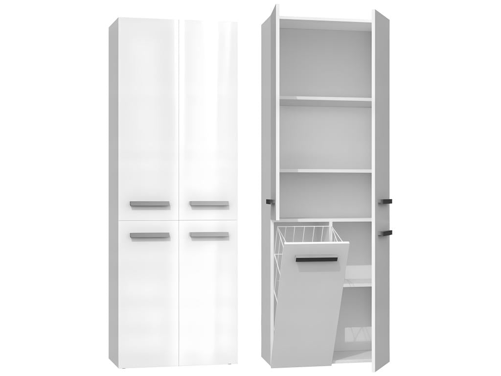 Armadio bianco, 174 x 60 x 30 cm