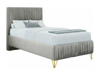 Letto grigio, 80 x 209 x 120 cm