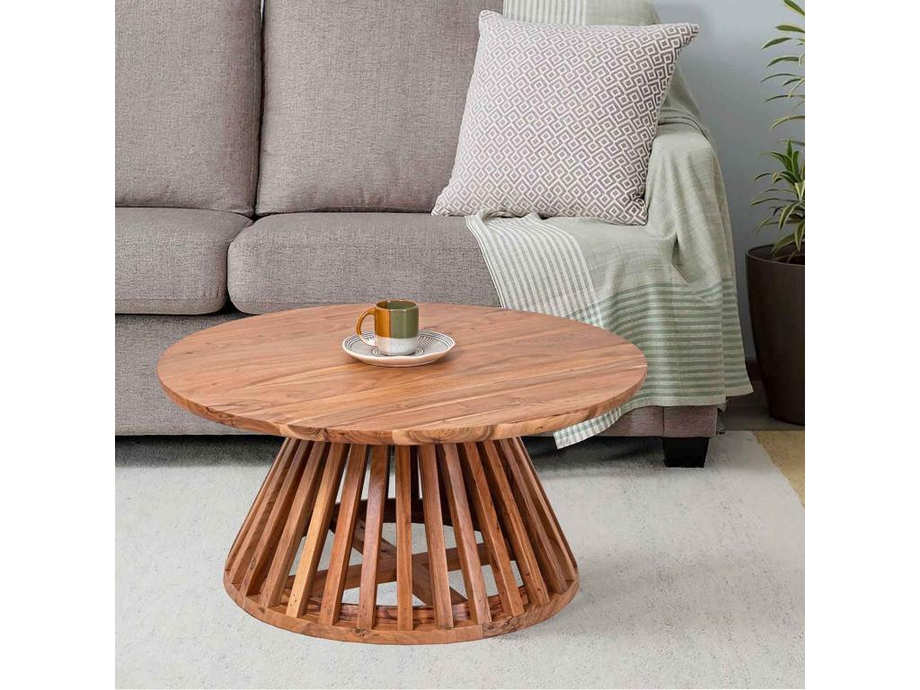 Tavolino da caffè naturale