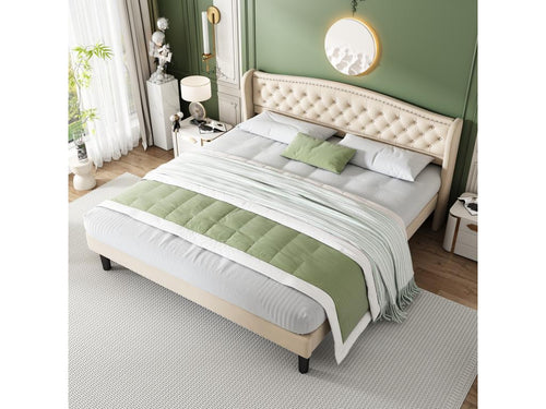 Letto beige, 180 x 200 cm