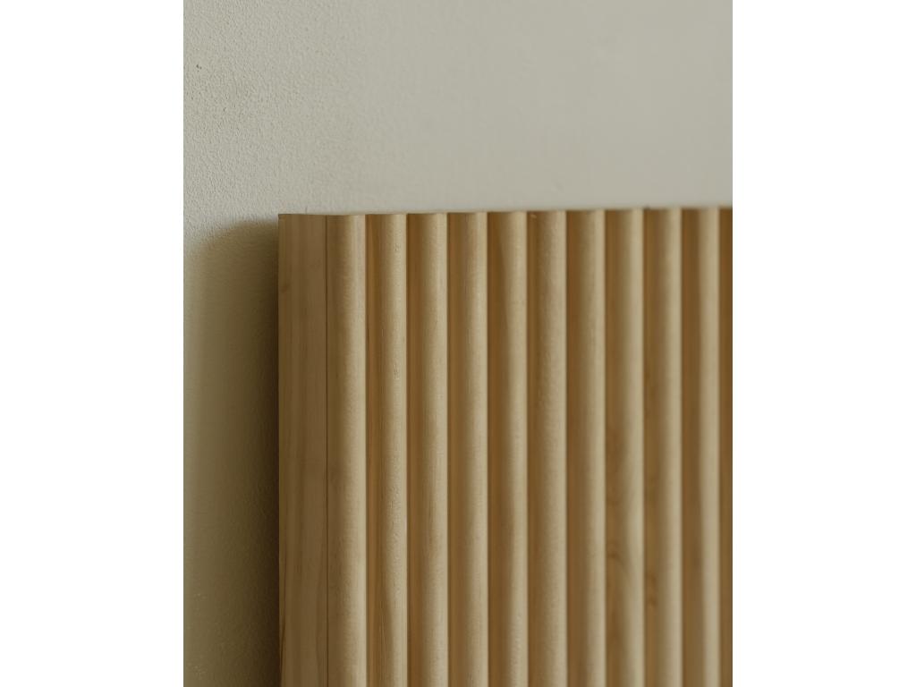 Letto in legno di pino marrone, 180 x 80 cm