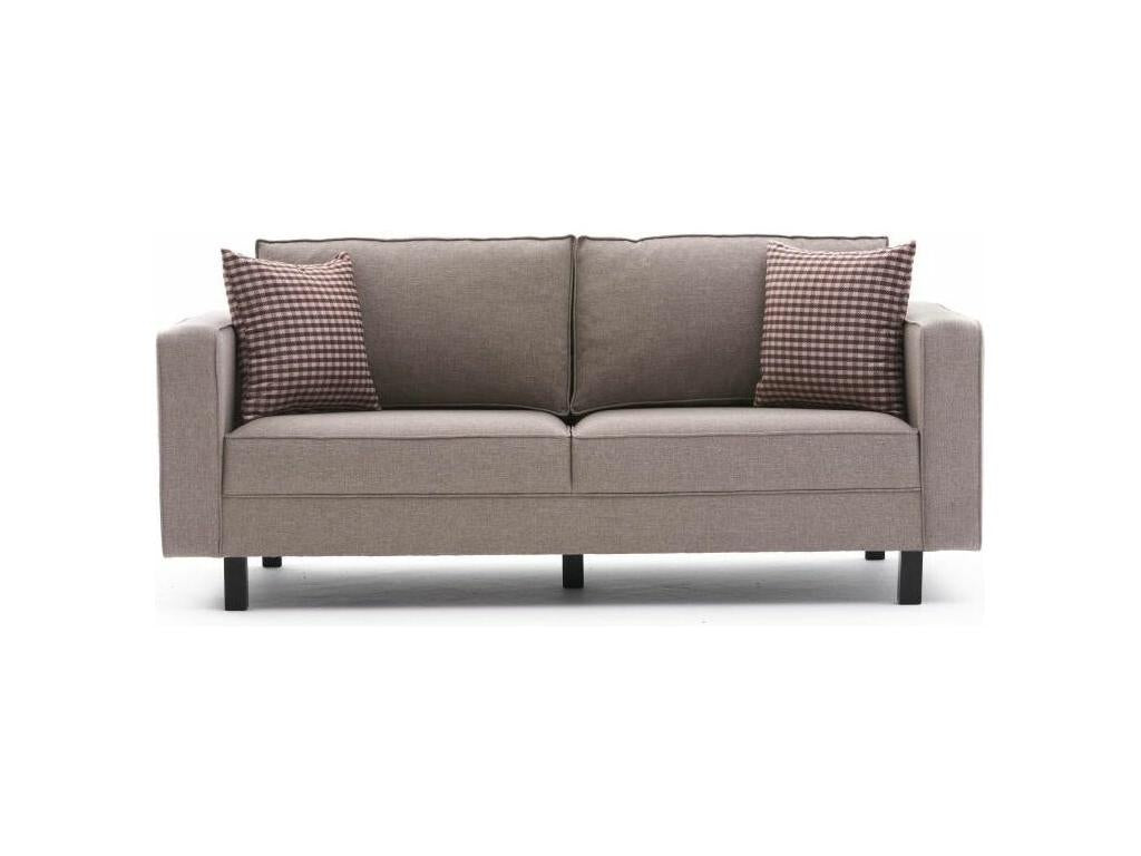 Divano in tessuto beige