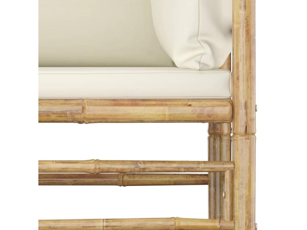 Set di mobili da esterno bianchi