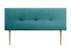 Letto in velluto verde, 135 x 140 x 120 cm