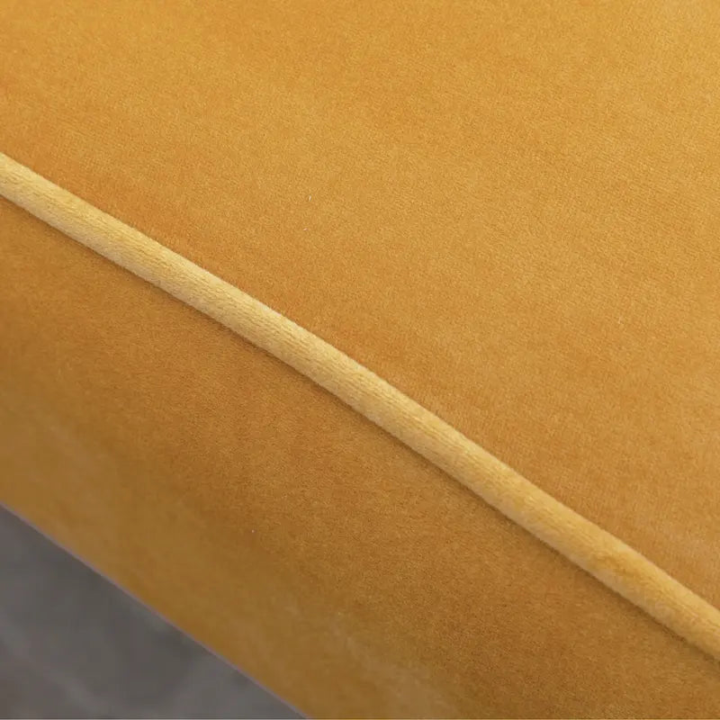 Poltrona imbottita in velluto contemporaneo Elon di Roundhill Furniture