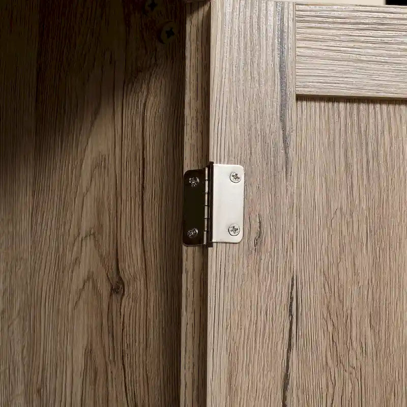 HOMCOM 72 Mobile dispensa da cucina indipendente a 4 ante, mobiletto portaoggetti con 4 ripiani e ripiani regolabili, bianco