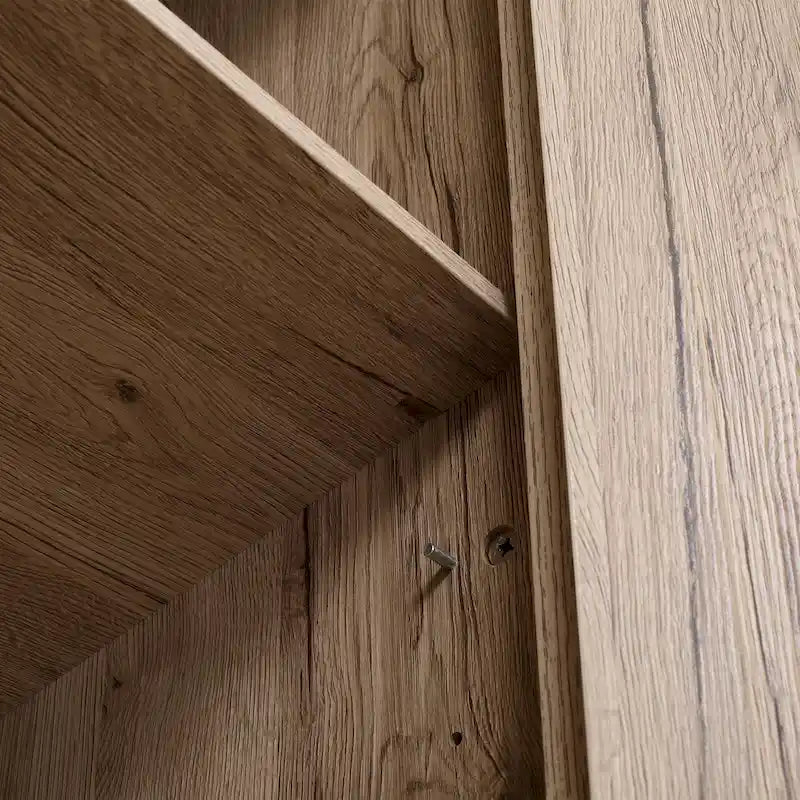 HOMCOM 72 Mobile dispensa da cucina indipendente a 4 ante, mobiletto portaoggetti con 4 ripiani e ripiani regolabili, bianco