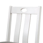 Set di tavoli da bar Badia Transitional White Wood da 5 pezzi di Furniture of America