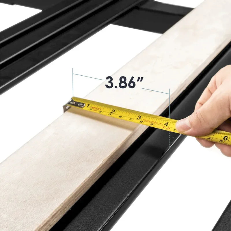 Telaio per letto king size in acciaio resistente