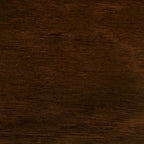 Letto a slitta matrimoniale tradizionale Gage, struttura in legno, finitura ciliegio marrone intenso