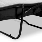 Divano letto trasformabile estraibile in pelle Poly &amp; Bark Napa 82 - Vera pelle italiana pieno fiore