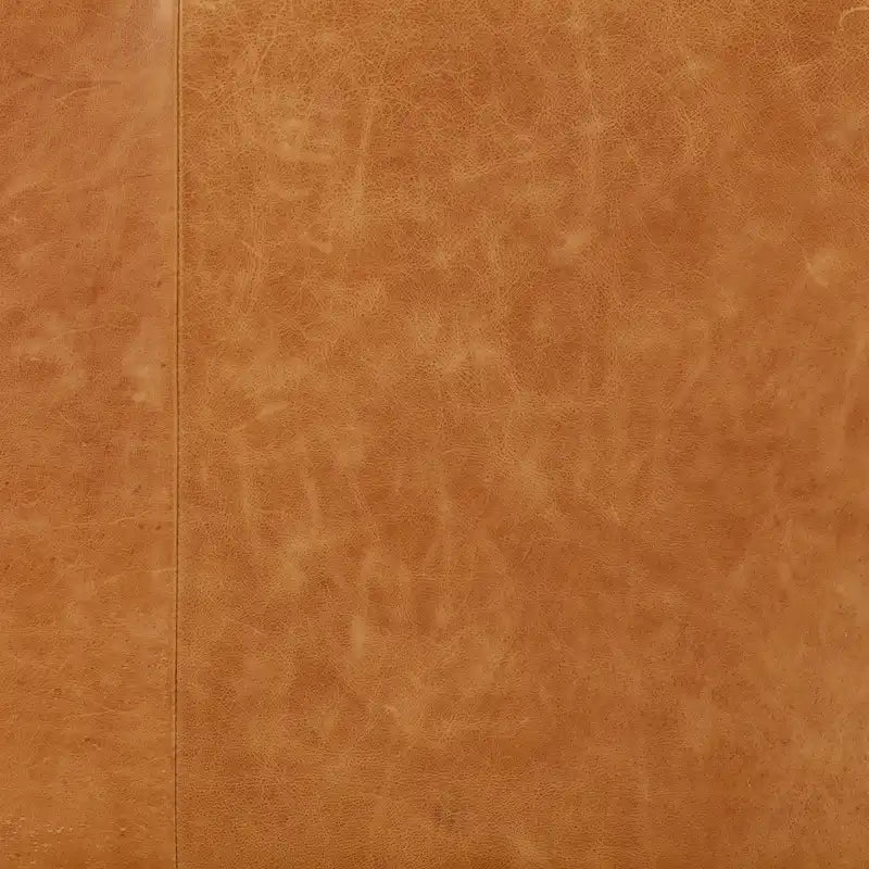 Divano letto trasformabile estraibile in pelle Poly &amp; Bark Napa 82 - Vera pelle italiana pieno fiore