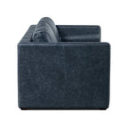 Divano letto trasformabile estraibile in pelle Poly &amp; Bark Napa 82 - Vera pelle italiana pieno fiore