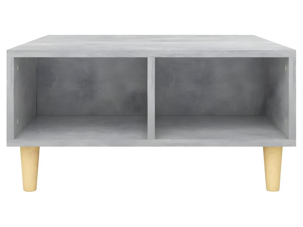 Tavolino da caffè grigio, 60 x 60 x 30 cm