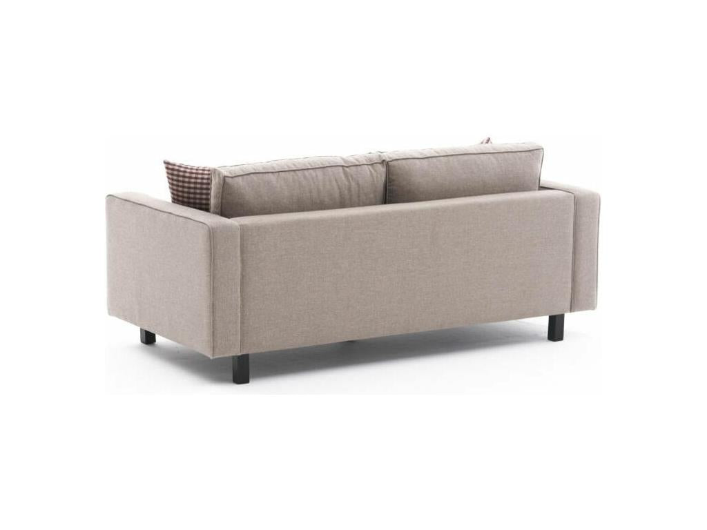 Divano in tessuto beige