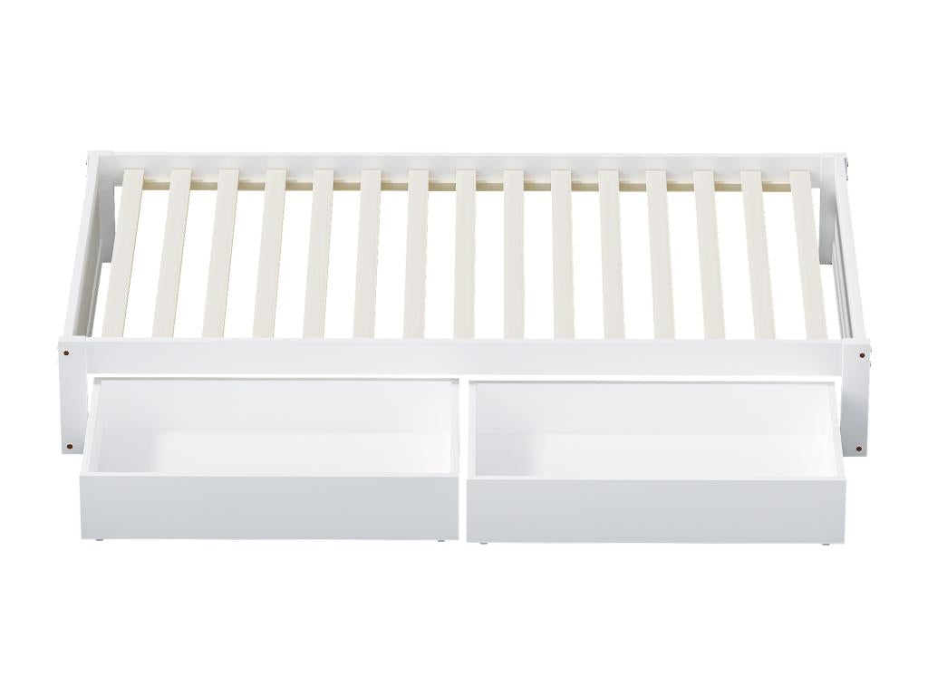 Letto bianco, 90 x 200 cm