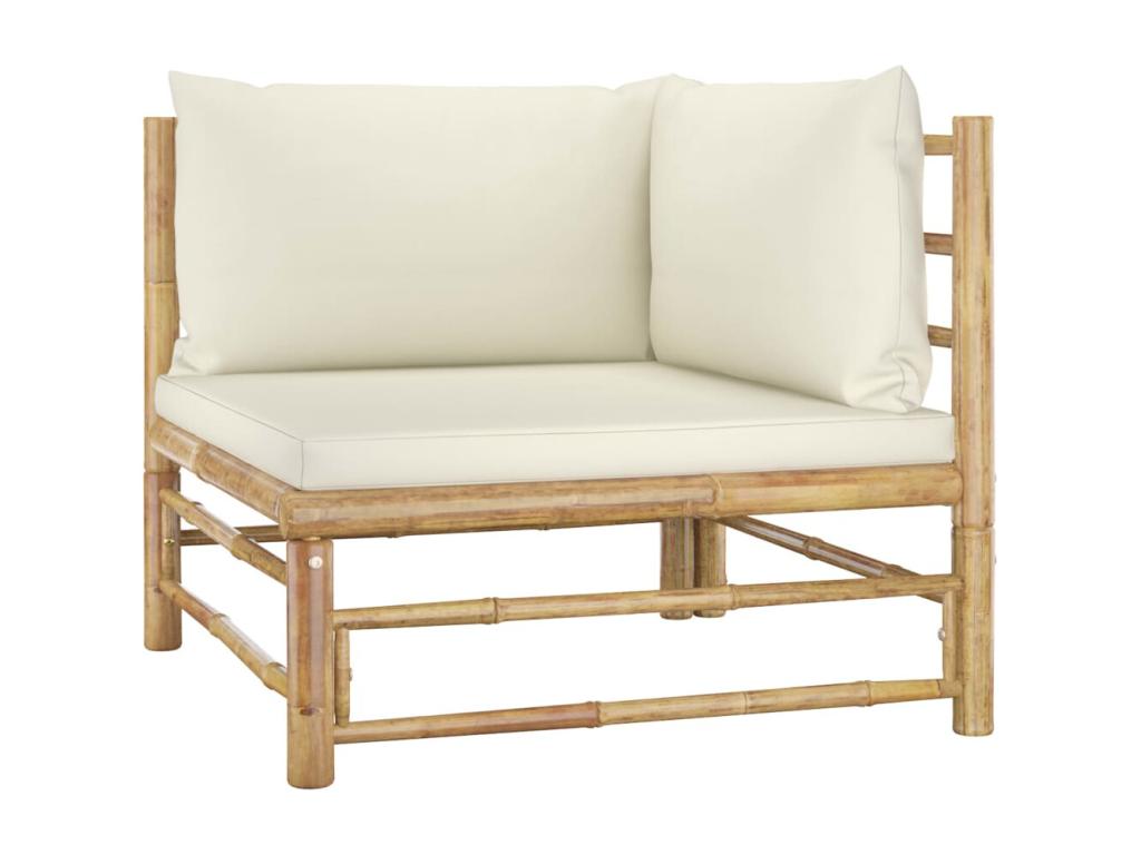 Set di mobili da esterno bianchi - dlz1766570722436