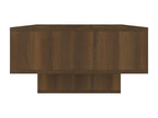 Tavolino da caffè in legno ingegnerizzato marrone, 105 x 55 x 32 cm