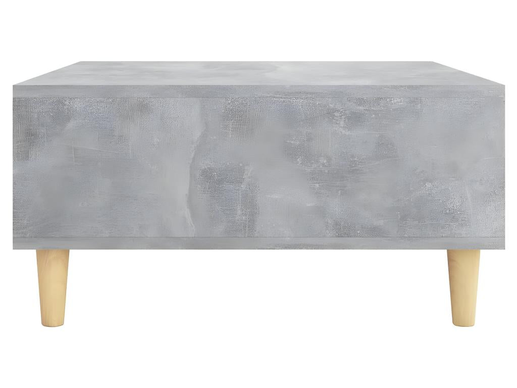 Tavolino da caffè grigio, 60 x 60 x 30 cm