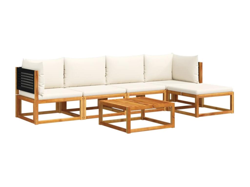 Set di mobili da esterno marroni