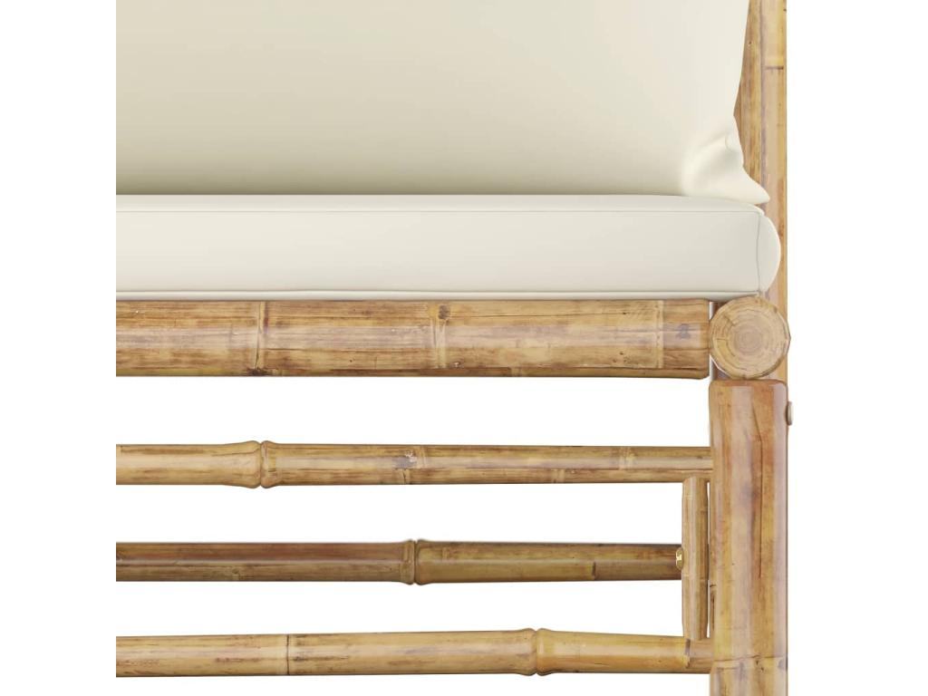 Set di mobili da esterno bianchi