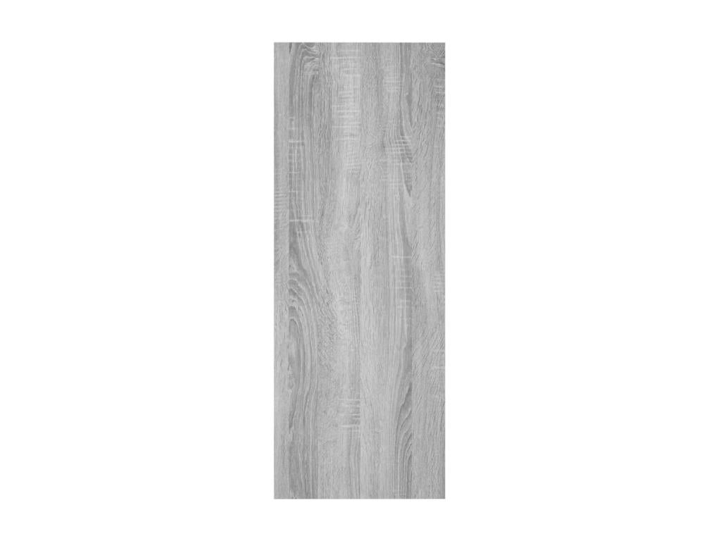 Tavolo in legno ingegnerizzato grigio, 105 x 30 x 80 cm