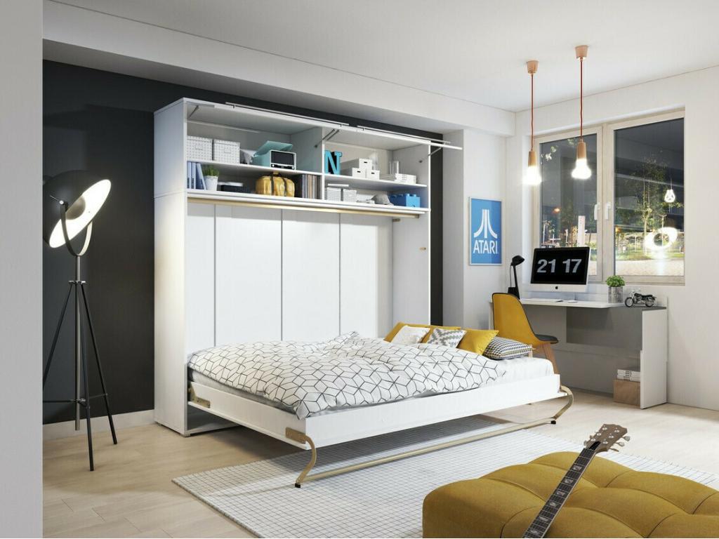 Letto bianco, 120 x 200 cm