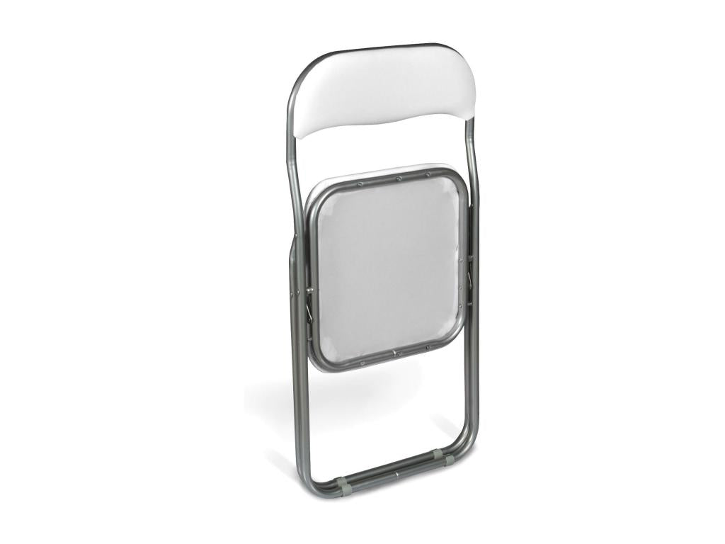 Poltrona in pelle bianca