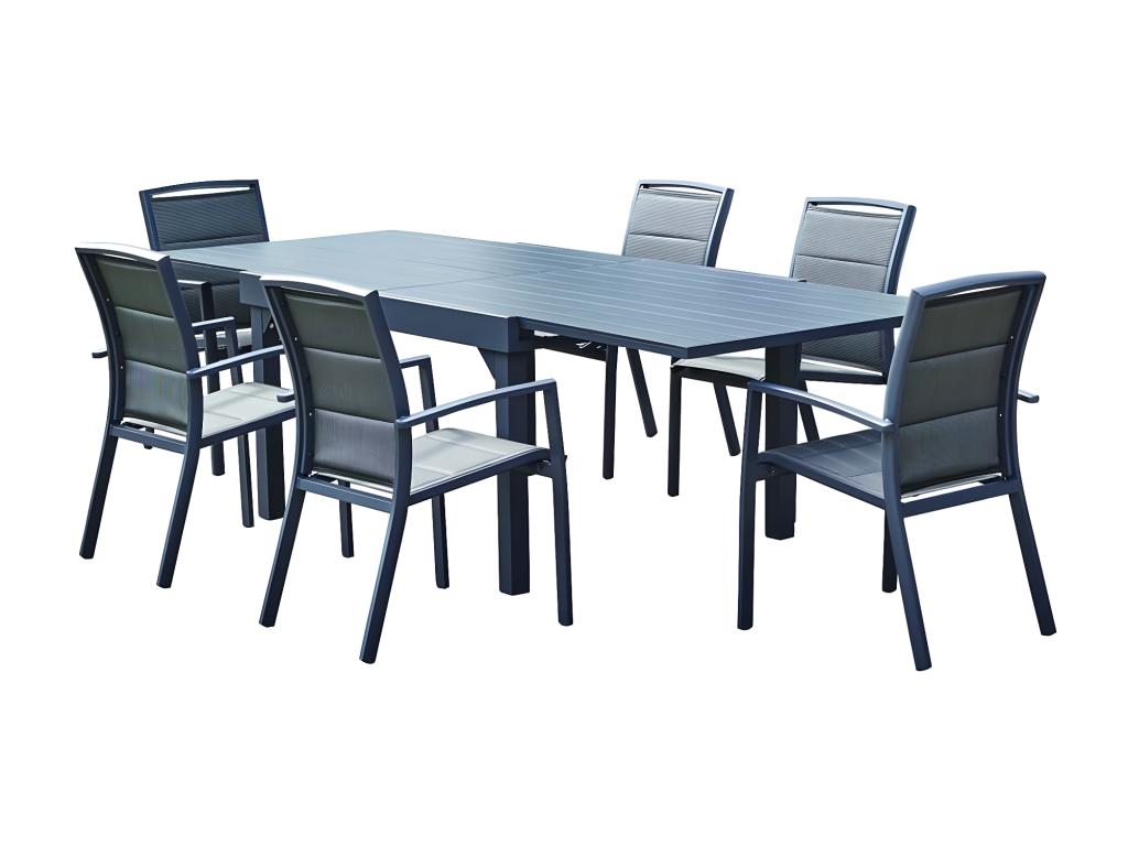 Set di mobili da esterno grigi