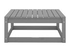 Set di mobili da esterno in legno di pino grigio - dlz1766570807790